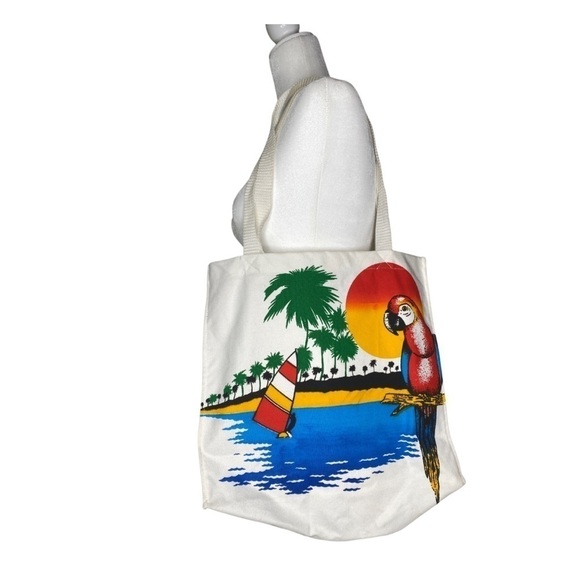 Cancun Cotton Beach Tote - Picture 2 of 10